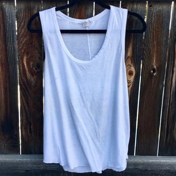 forever 21 white tank top